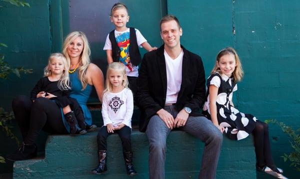 Dr. Nick Ridder and family.