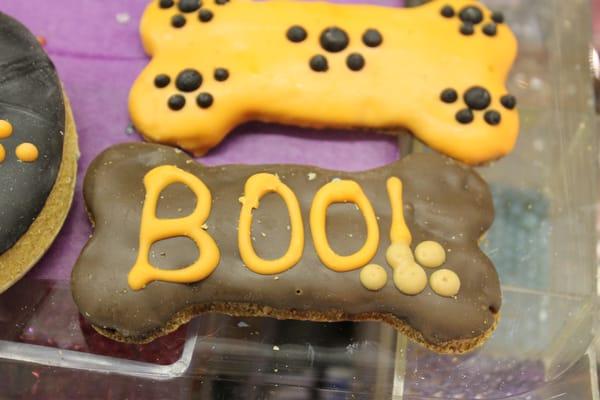 Halloween dog treats - peanut butter based - all great ingredients