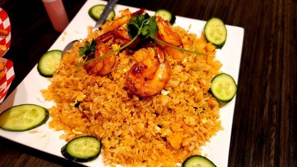 Shrimp fried rice