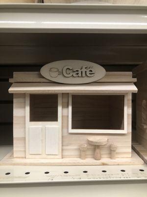 Wooden Toy Cafe Stand