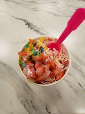 Fruity Pebbles Ice Cream