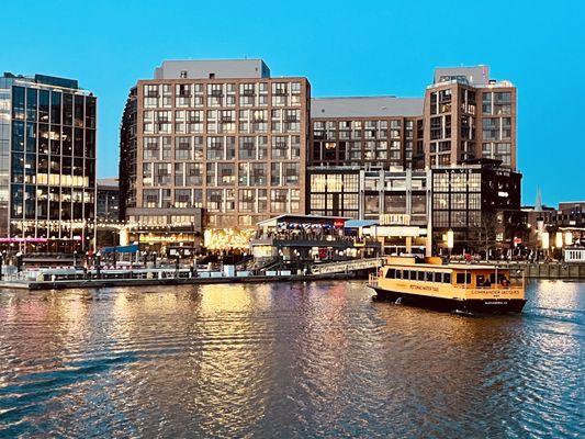 View of The Channel from the water taxi