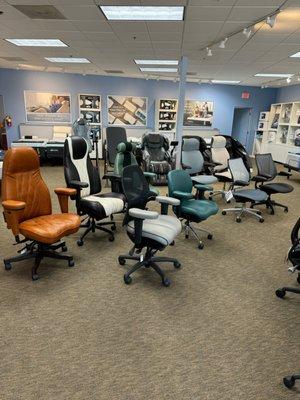 Huge selection of  ergonomic office chairs!