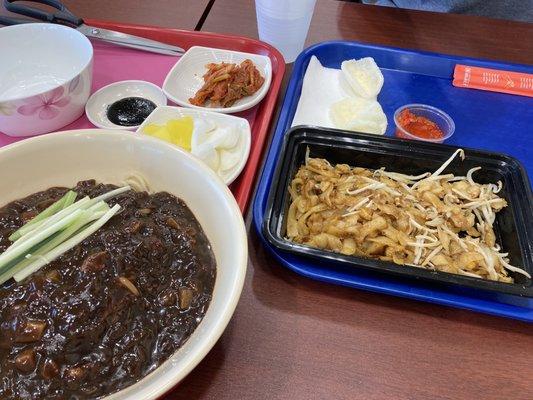 Black bean noodles