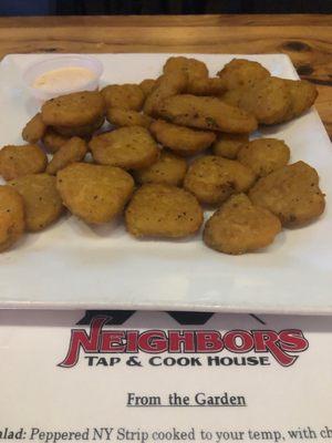 Fried pickles