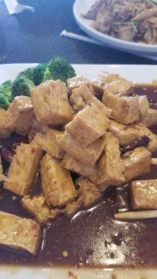 General Tso's tofu