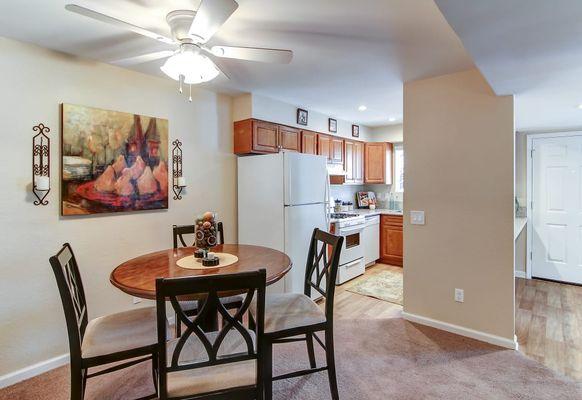 2 bedroom dining room/ kitchen.