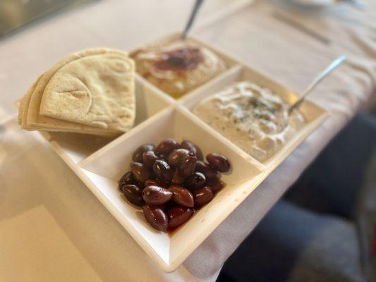 Cucumber Dip + Hummus!