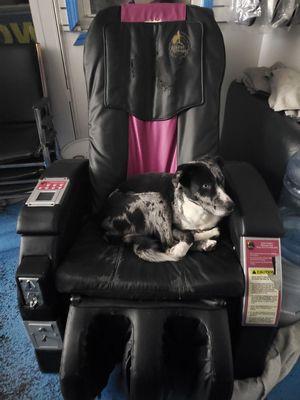 You can relax with a Massage Chair waiting for you Car To Be Ready!!!!!l