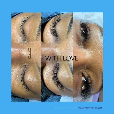 Hybrid lash extensions