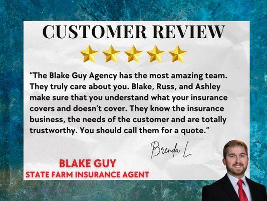 We love customer reviews!