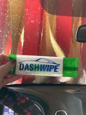 Yay! Dash wipe!