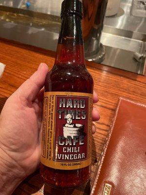 Never heard of Chili Vinegar before!  Says it's famous so will need to check it out