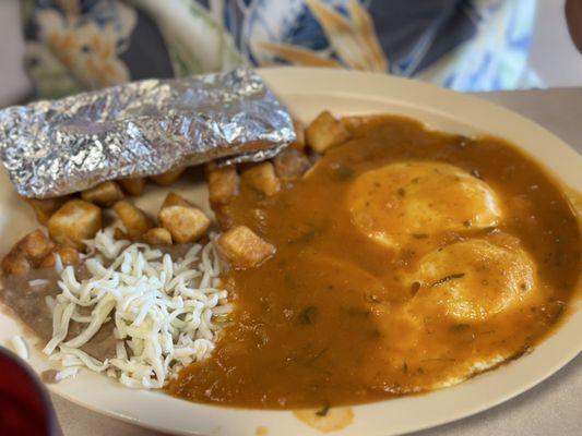 Huevos Rancheros at Taqueria María Bonita