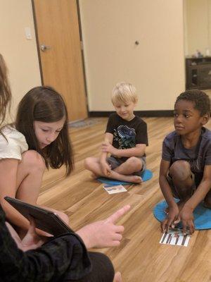 Early literacy and yoga summer camp