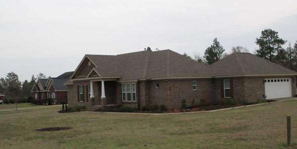 Roof install in Montgomery