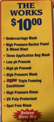 $10 Car Wash Options