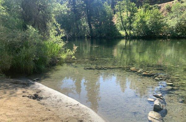 Trinity River just a 3 minute walk from your room