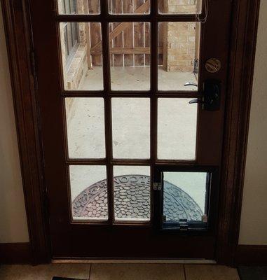 French Door Panel Replacement