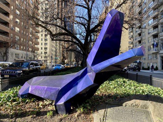 Idriss B. Sculptures Currently on Park Avenue between 34th Street and 38th Street. Taken 03/22/22