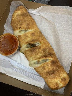 Philly Cheesesteak Stromboli