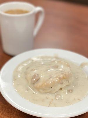 Biscuit & Sausage Gravy