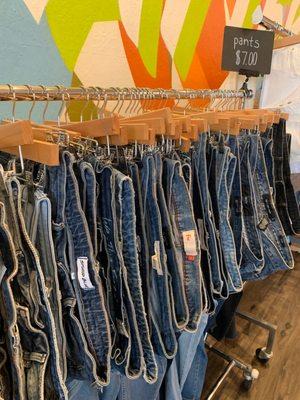 Pants/Jeans are $7.00