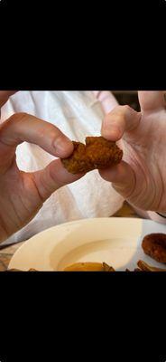 Micro- chicken tenders!