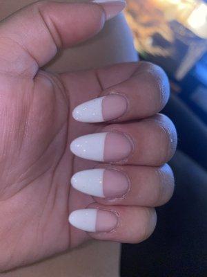 French acrylic nails