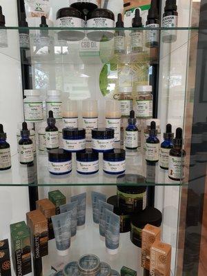 In-office CBD product selection