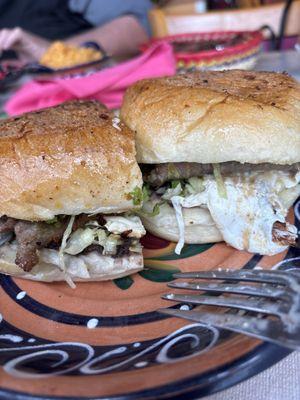 Milanesa of Steak Torta