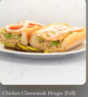 Chicken Cheesesteak Hoagie