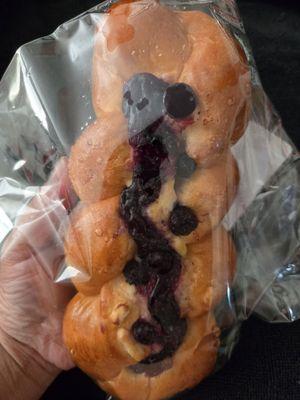 Honey Blueberry Bread