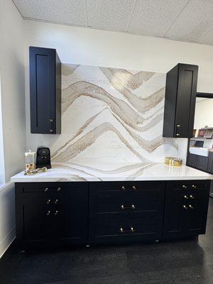 San Diego cabinets and stone