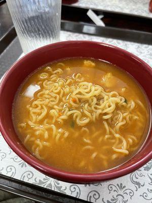 "Pork ramen" aka $0.25 instant ramen pack sold for $12.