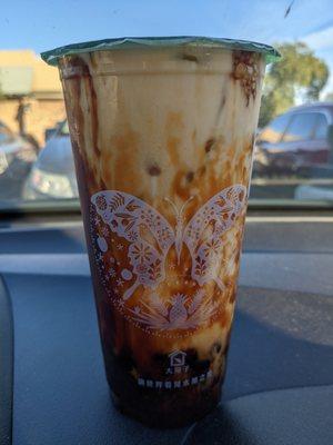 Caramel Boba Latte