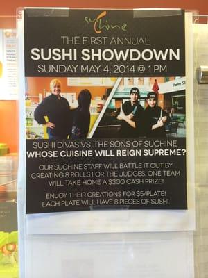 Sushi Showdown 1st Annual