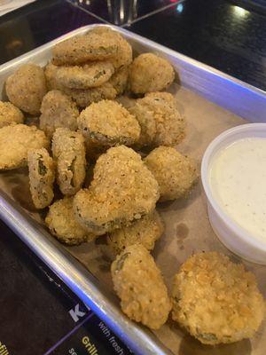 Fried pickles were very good!