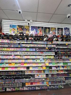 Wide selection of disposables, including trending Geek Bars, Video Game Vapes, Latest Flumes, Tyson, & many more!