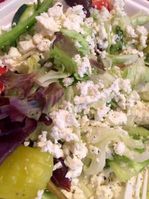 This Greek Salad is THEE best Greek Salad in the world.