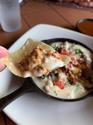 Queso fantastico - very good cheese sauce served with tortillas $12