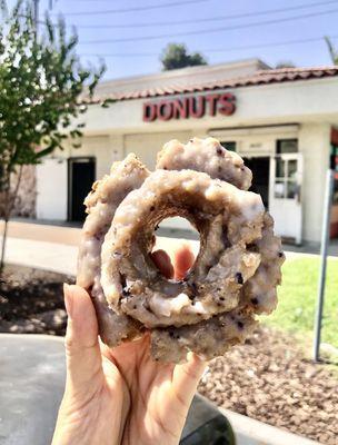 Blueberry Old Fashioned - $1.50 Haven't seen one of these in other donut shops!