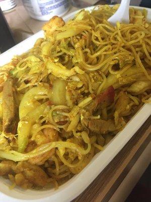 Mein fun Singapore noodles