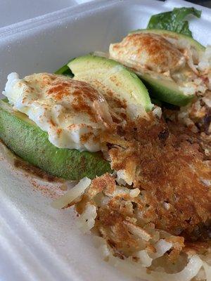 Avocado Benedict Breakfast