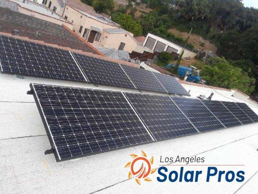 Professional solar system installation done by Los Angeles Solar Pros.