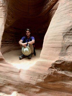 quiet spot in Paria Canyon