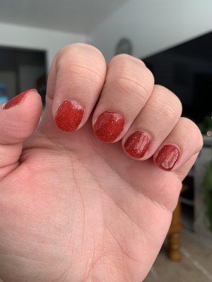 Gel manicure