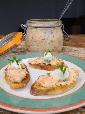 Salmon Rillettes