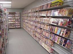 Walls of DVD's