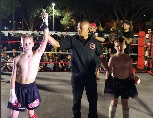 Zandon Hopson fighting out of Siege MMA